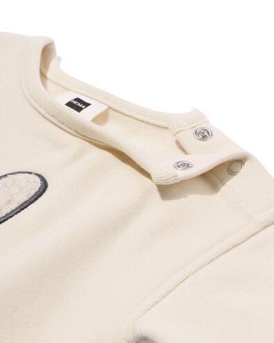 pull nouveau-n&eacute; Miffy jersey &eacute;cru &eacute;cru - 33440920ECRU - HEMA