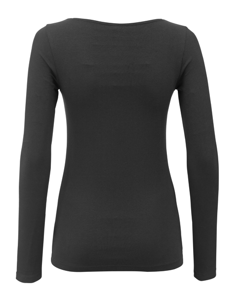 t-shirt femme noir - 1000005400 - HEMA