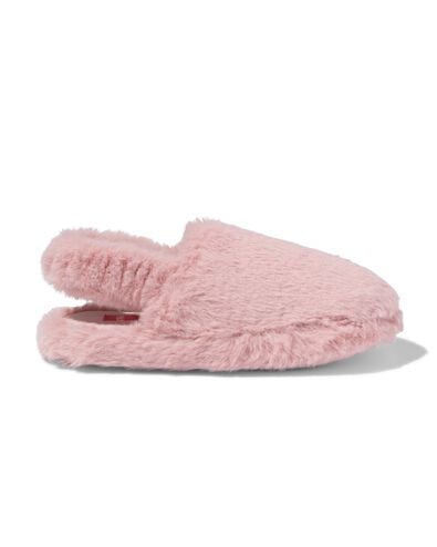 chaussons fausse fourrure enfant rose rose - 18400140PINK - HEMA