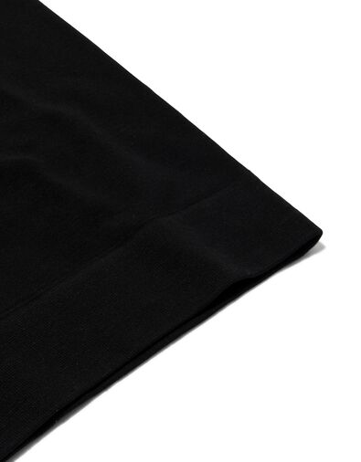licht corrigerende biker bamboe hoge taille zwart - 1000019522 - HEMA