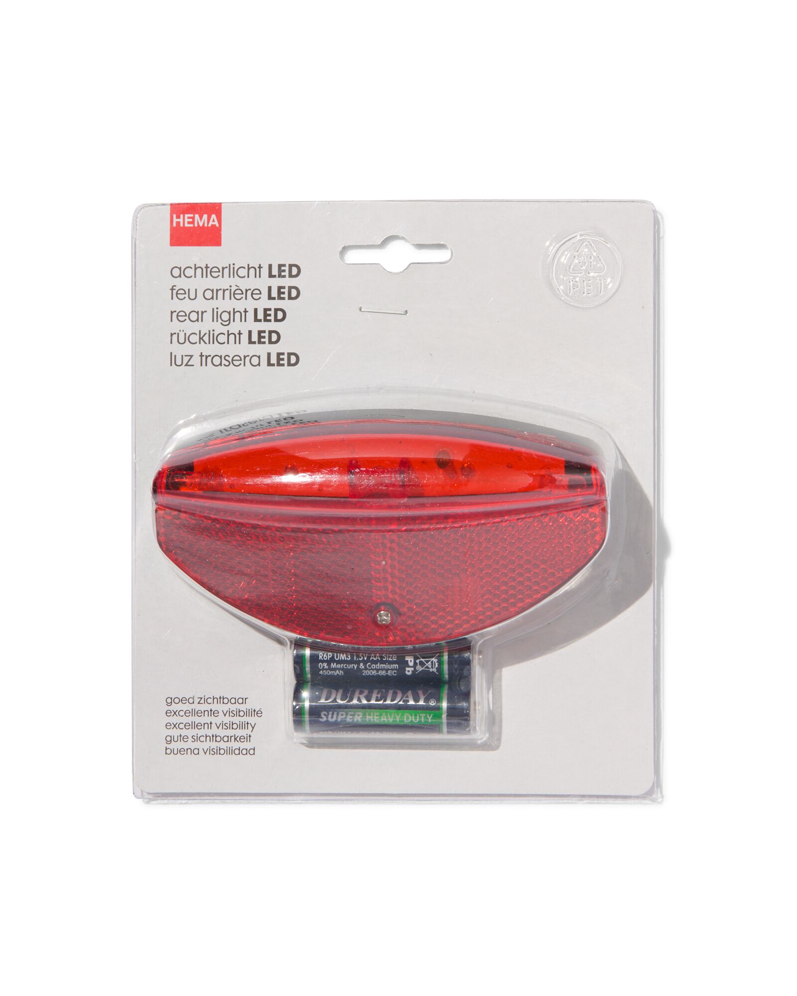 LED-Fahrradr&uuml;cklicht - 41198095 - HEMA