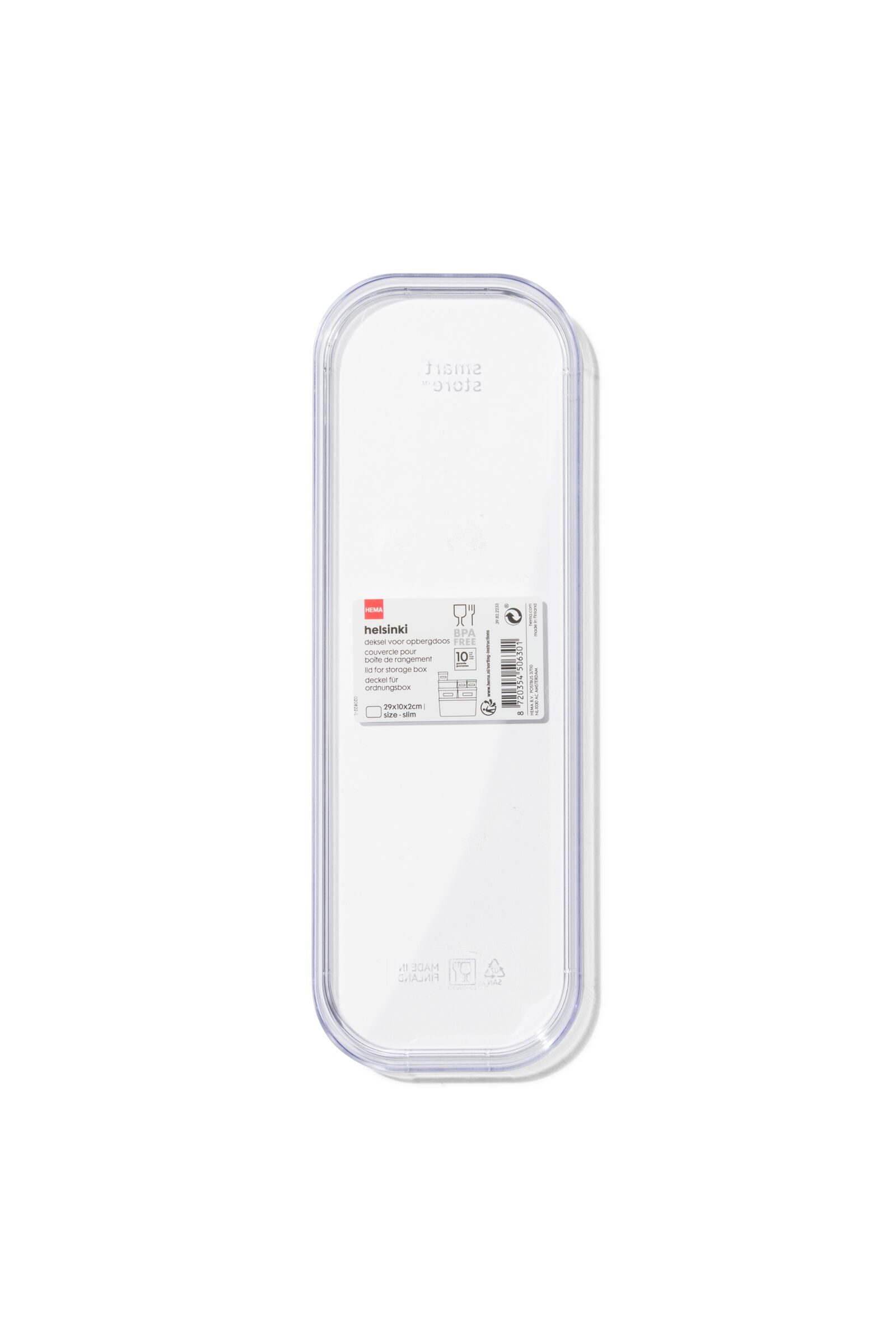 deksel voor opbergboos Helsinki 29x10x2 deksel 29 x 9 Helsinki - 39822233 - HEMA