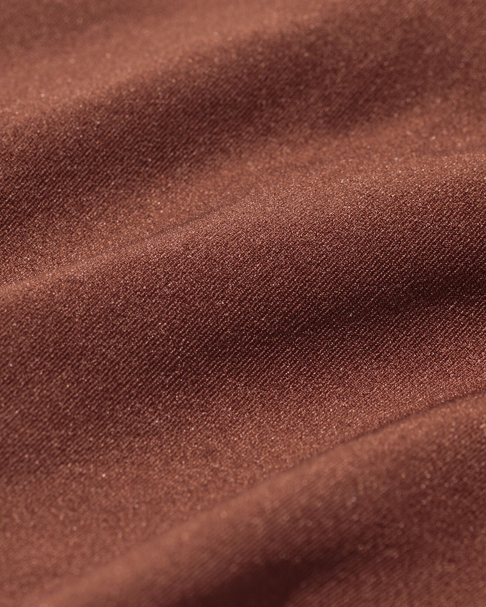 Damen-String aus Mikrofaser mit Spitze dunkelbraun - 19671514DARKBROWN - HEMA