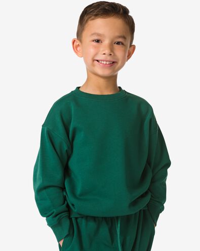kinder sweatbroek felgroen - 30702406BRIGHTGREEN - HEMA