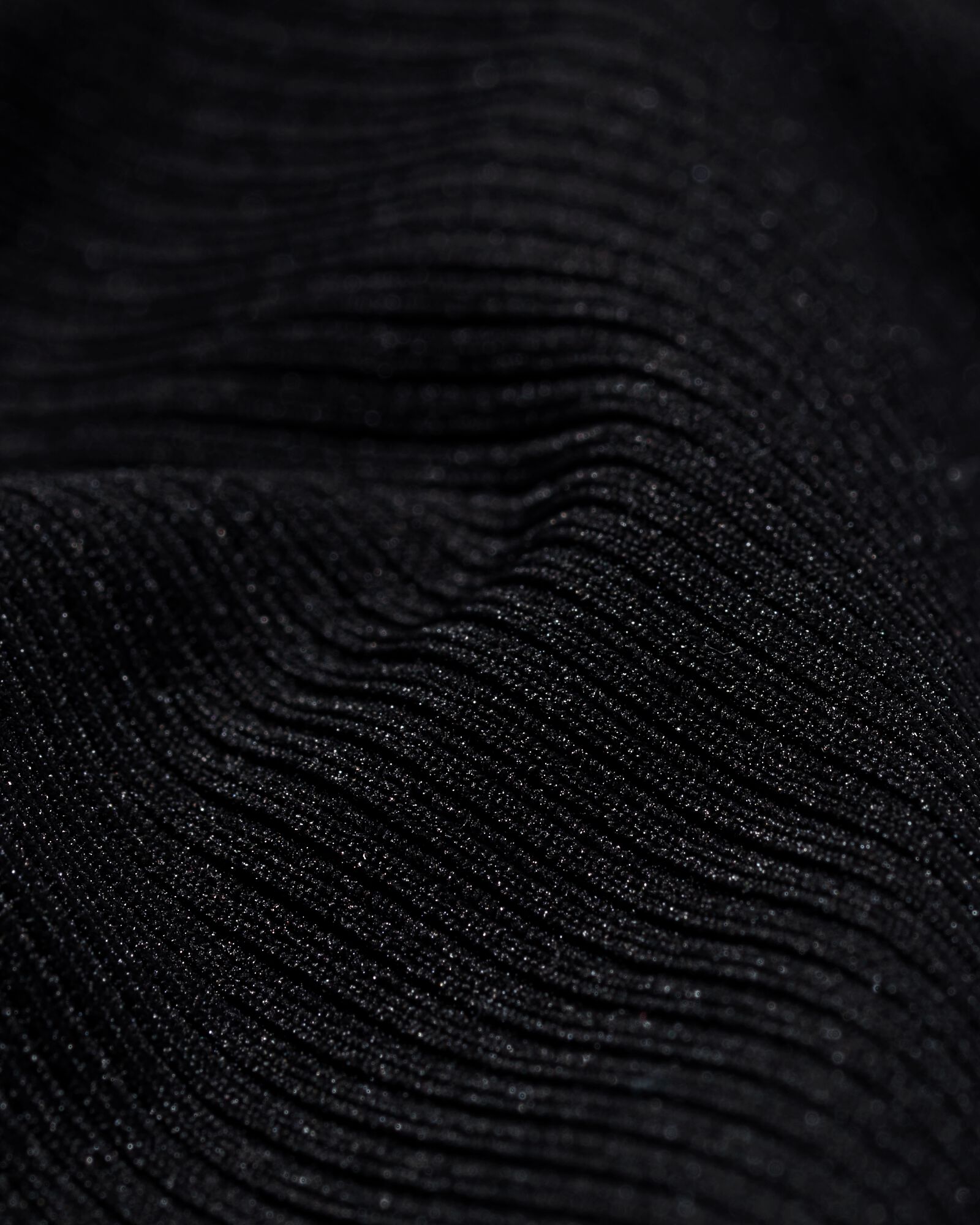string femme taille haute microfibre c&ocirc;tel&eacute; confort ultime noir - 19620655BLACK - HEMA