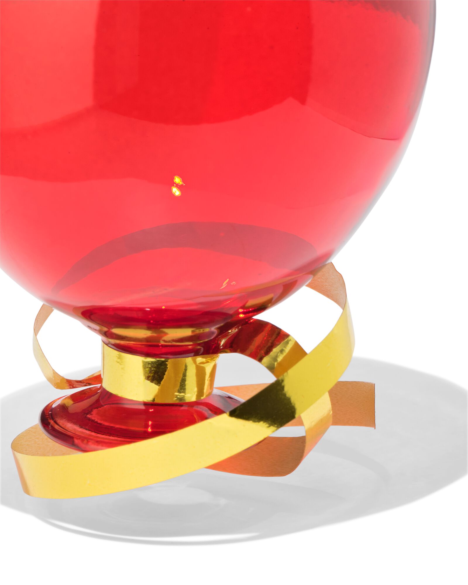 décoration de Noël à suspendre 7,7 cm verre ballon - 25102128 - HEMA