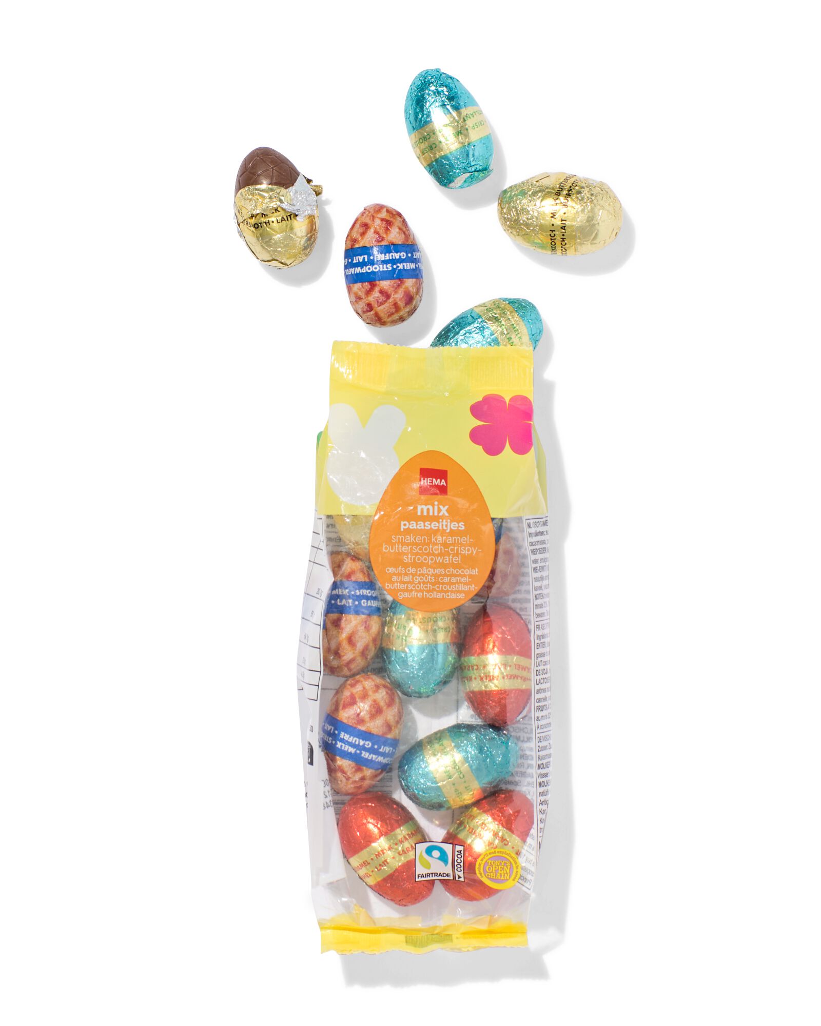 paaseitjes melk mix 175gram - 24202250 - HEMA