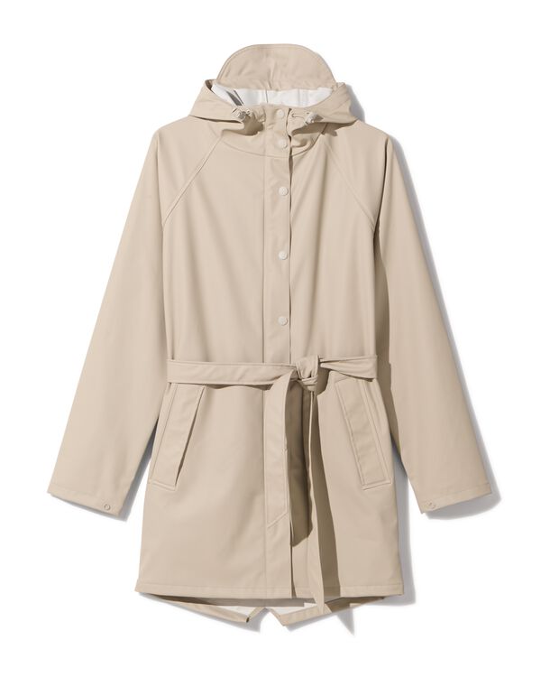 manteau imperm&eacute;able femme gris argent&eacute; gris argent&eacute; - 34460080SILVERGREY - HEMA