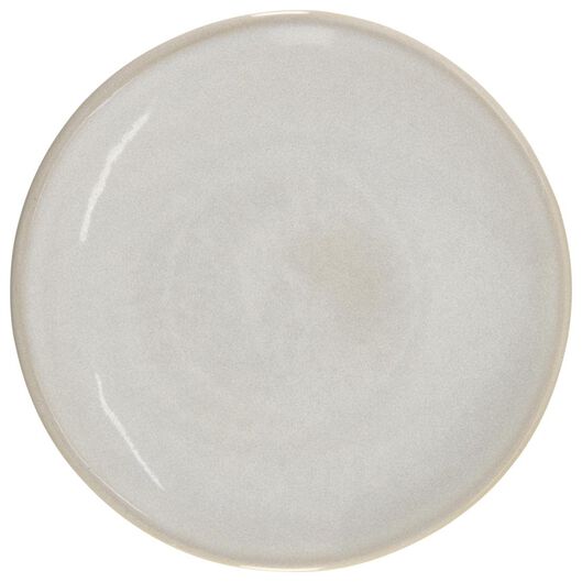 Kuchenteller Porto, reaktive Glasur, weiß, 16.5 cm - 9602372 - HEMA