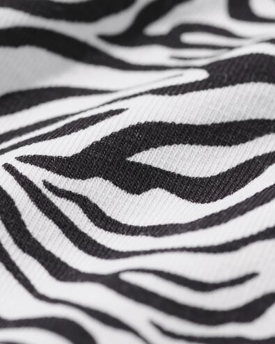 dameslips katoen dieren - 2 stuks zwart zwart - 19602435BLACK - HEMA