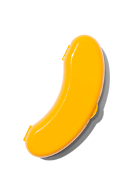 boîte à banane jaune - 80650093 - HEMA