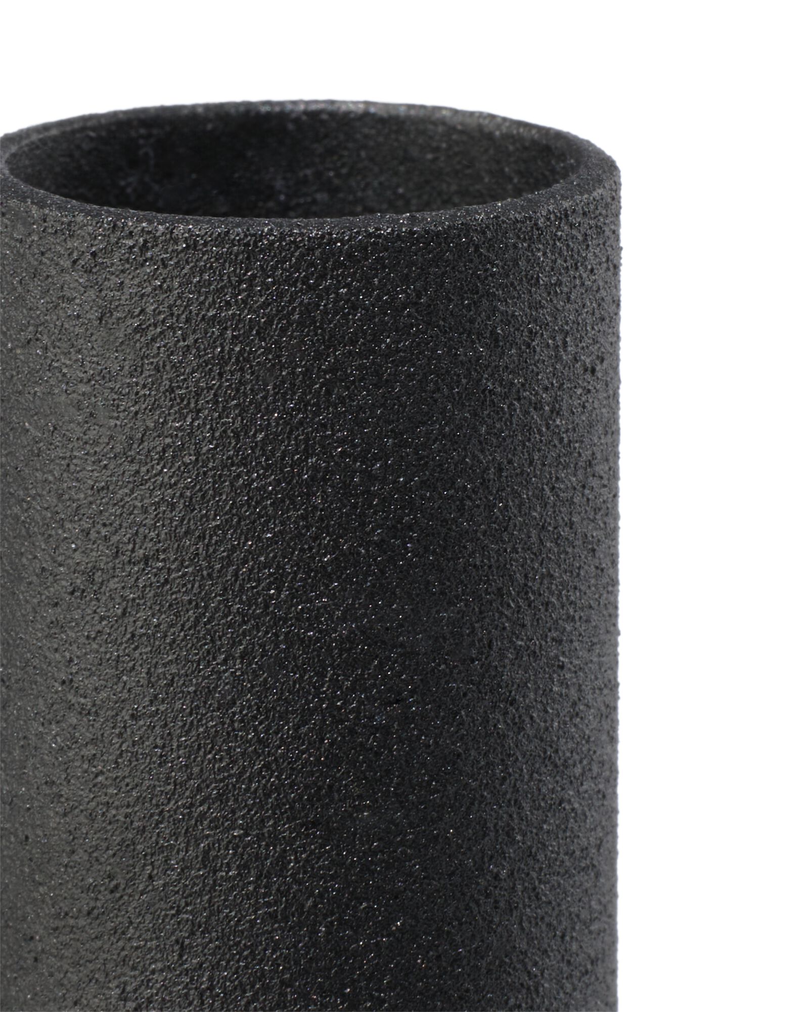 bougeoir M m&eacute;tal noir - 13324006 - HEMA