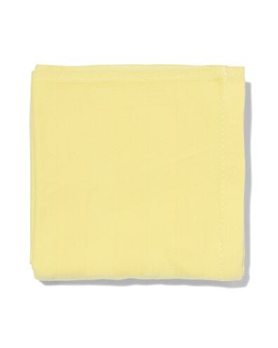 Geschirrtuch 65x65cm Baumwolle, Gelb - 5440016 - HEMA