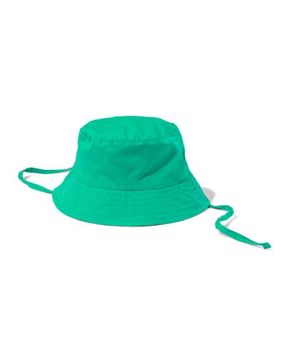 chapeau de soleil bébé coton vert 62/68 - 33229986 - HEMA