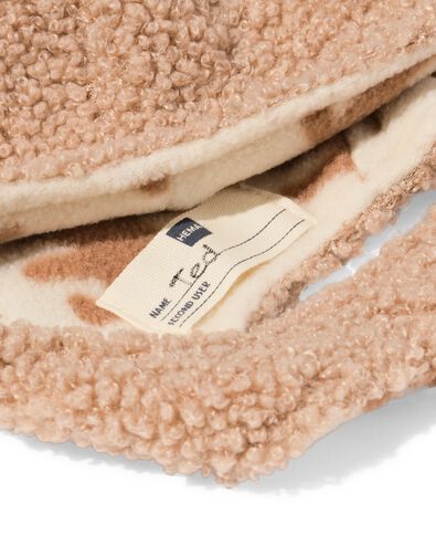 bonnet b&eacute;b&eacute; teddy avec oreilles beige - 33200295BEIGE - HEMA