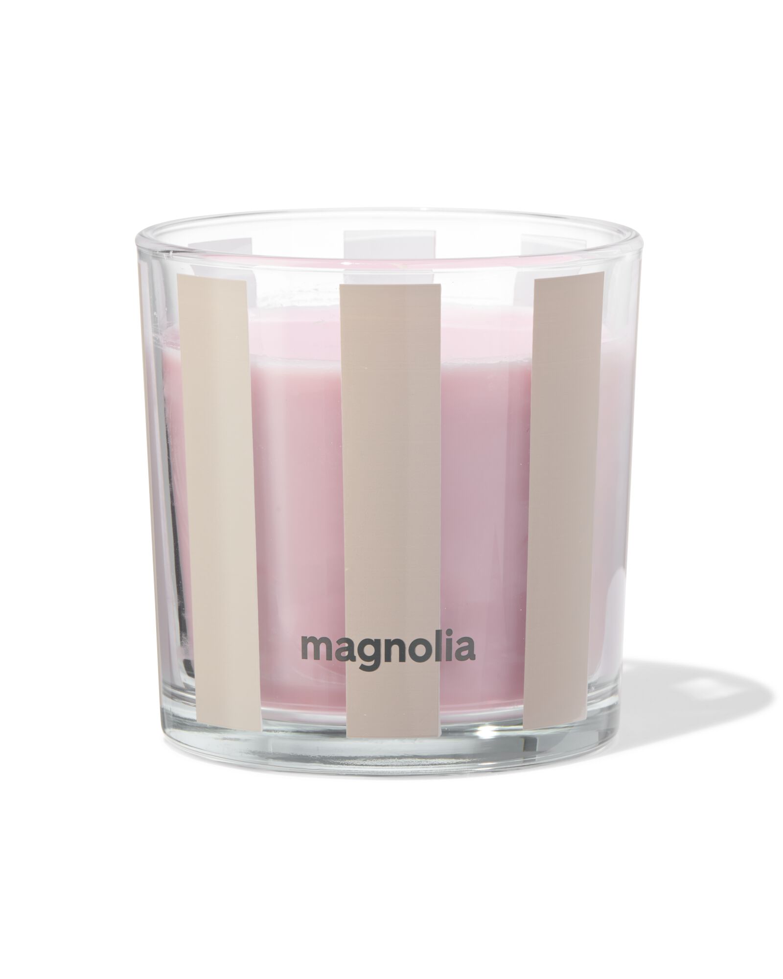 bougie parfum&eacute;e en verre⌀10x10cm magnolia - 13507583 - HEMA
