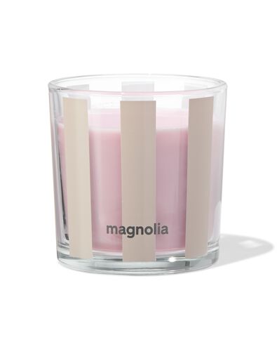 bougie parfum&eacute;e en verre⌀10x10cm magnolia - 13507583 - HEMA