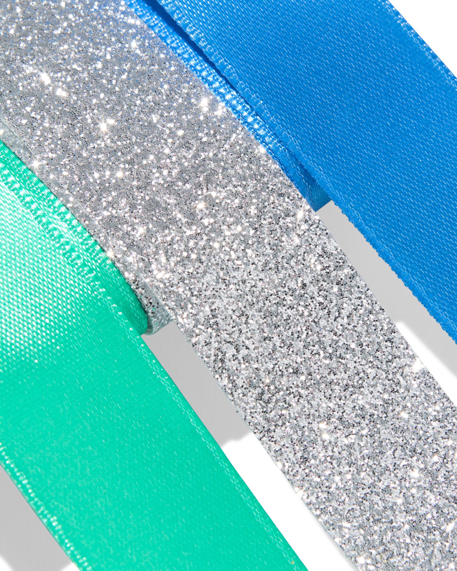 Geschenkband 3 m, Blau &ndash; 3 St&uuml;ck - 14700667 - HEMA