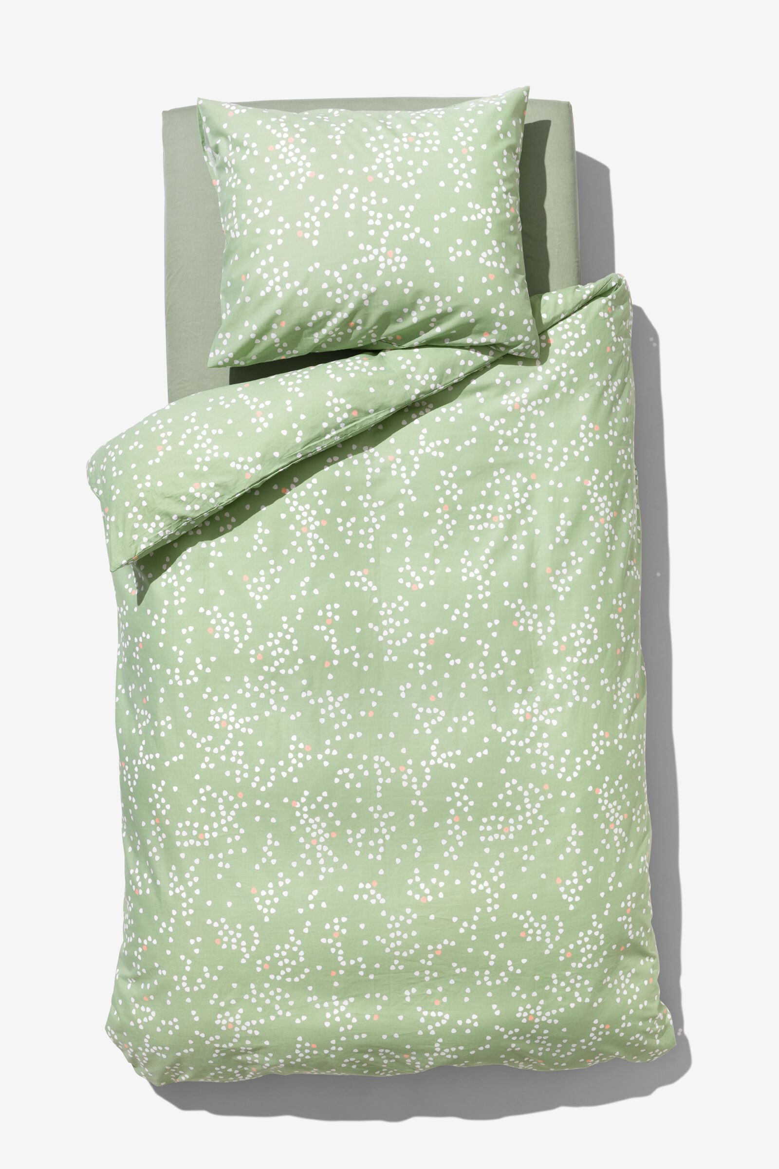 housse de couette enfant 140x200 - coton doux - mouchetures - 5760078 - HEMA