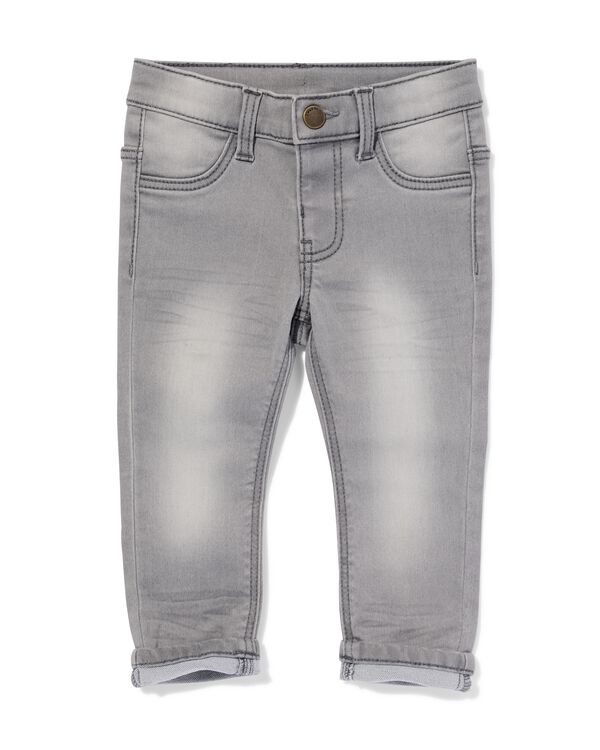 baby jogdenim grijs grijs - 1000014359 - HEMA