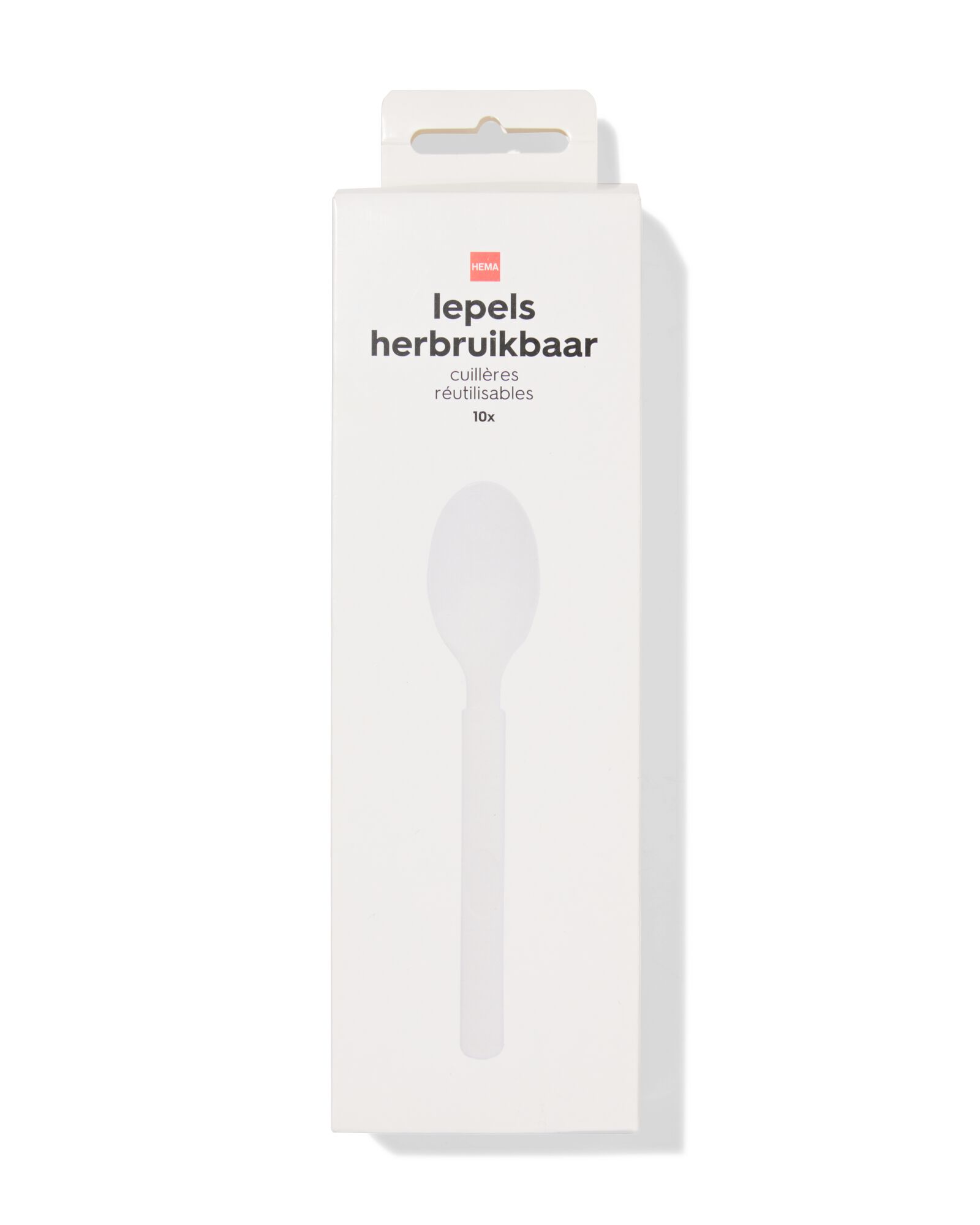 10 cuill&egrave;res r&eacute;utilisables - 14200756 - HEMA
