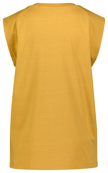 Damen-T-Shirt Dany, Kappärmel gelb - 1000027991 - HEMA