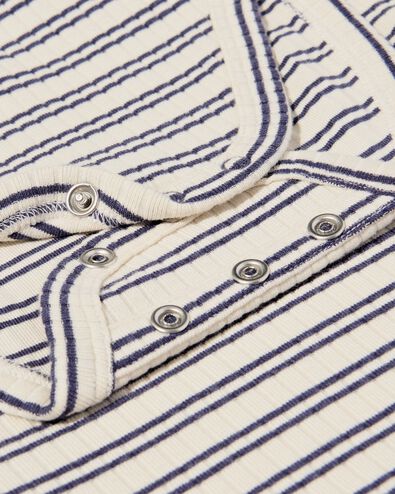 meegroei body ecovero™ strepen gebroken wit gebroken wit - 33306950OFFWHITE - HEMA