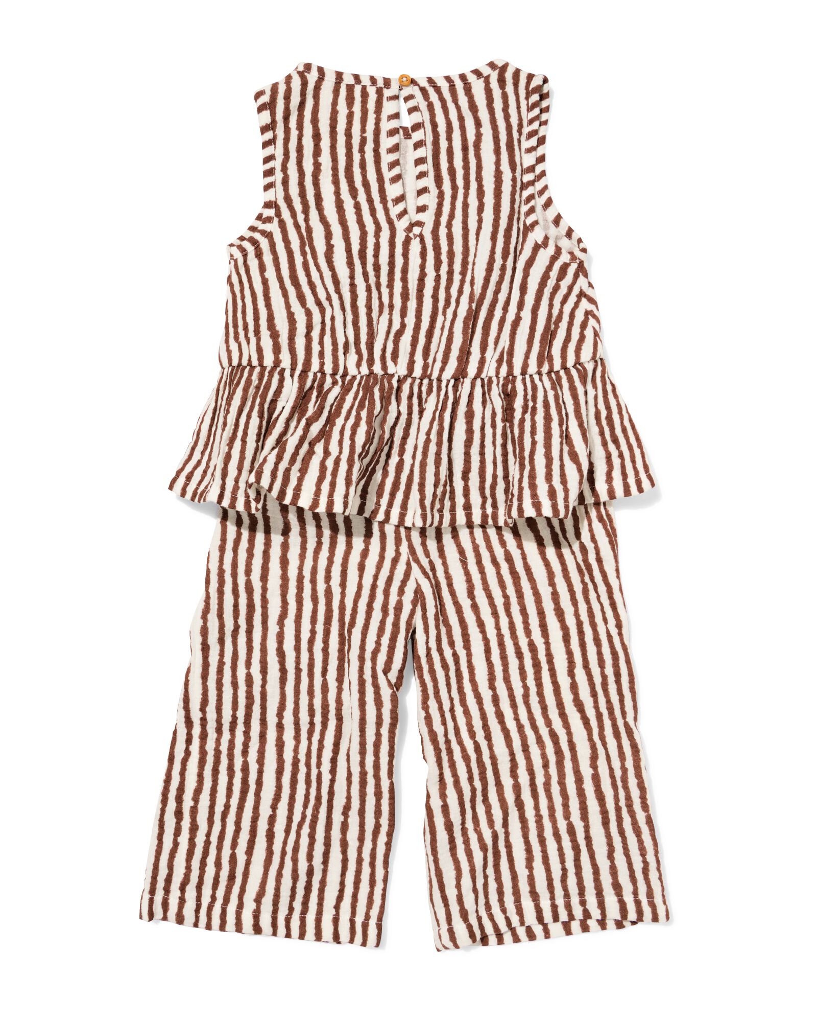 Baby-Bekleidungsset, Musselin, gestreift braun braun - 33082070BROWN - HEMA