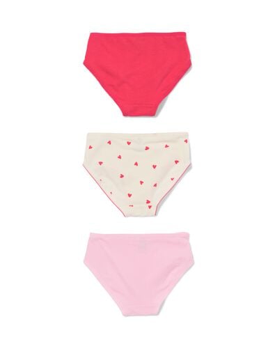 Kinderslips Herzen &ndash; 3 St&uuml;ck rosa rosa - 19310670PINK - HEMA