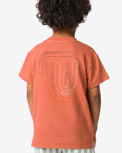 t-shirt enfant graphique marron clair marron clair - 30717404LIGHTBROWN - HEMA