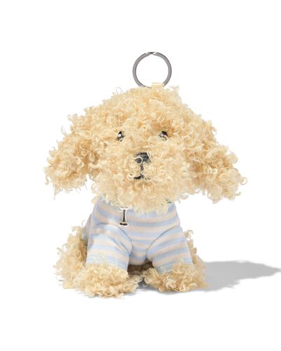 sleutelhanger 9x9x12cm hond Archie - 61104306 - HEMA