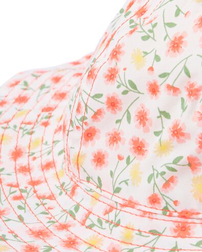 chapeau de soleil bébé coton avec fleurs multi 98/104 - 33289989 - HEMA