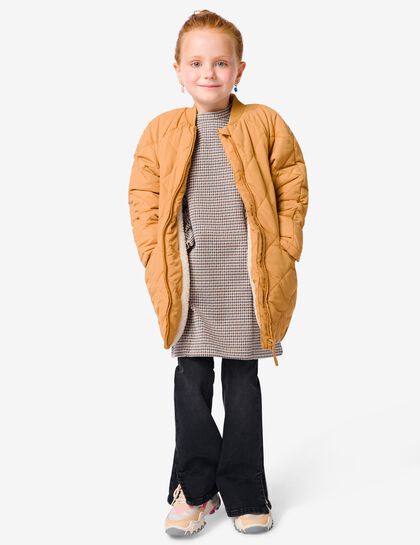 manteau enfant matelassé marron marron - 1000032460 - HEMA