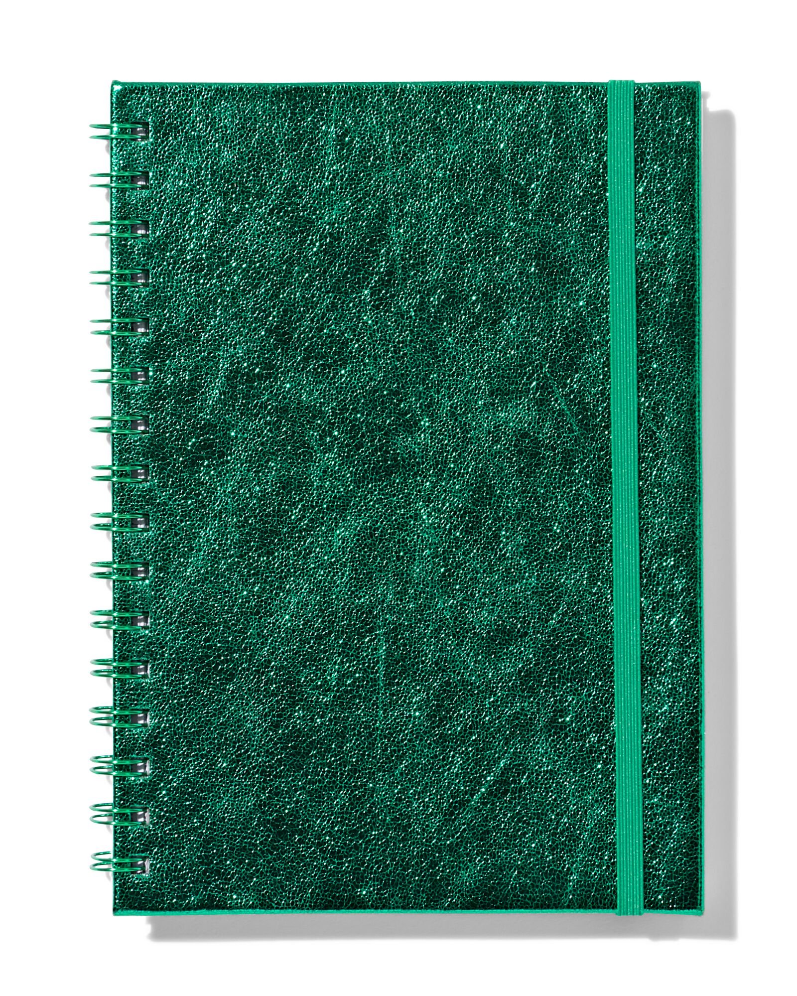 carnet de notes c&oelig;ur A5 avec spirale - 14126012 - HEMA