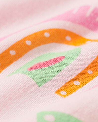 kinder shortama regenboog roze - 23050280PINK - HEMA