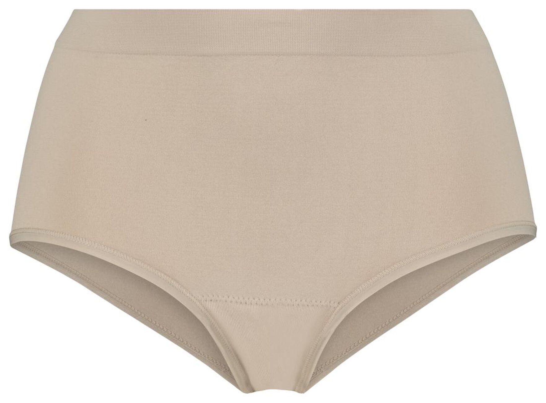 leakproof women's high waist briefs seamless beige HEMA