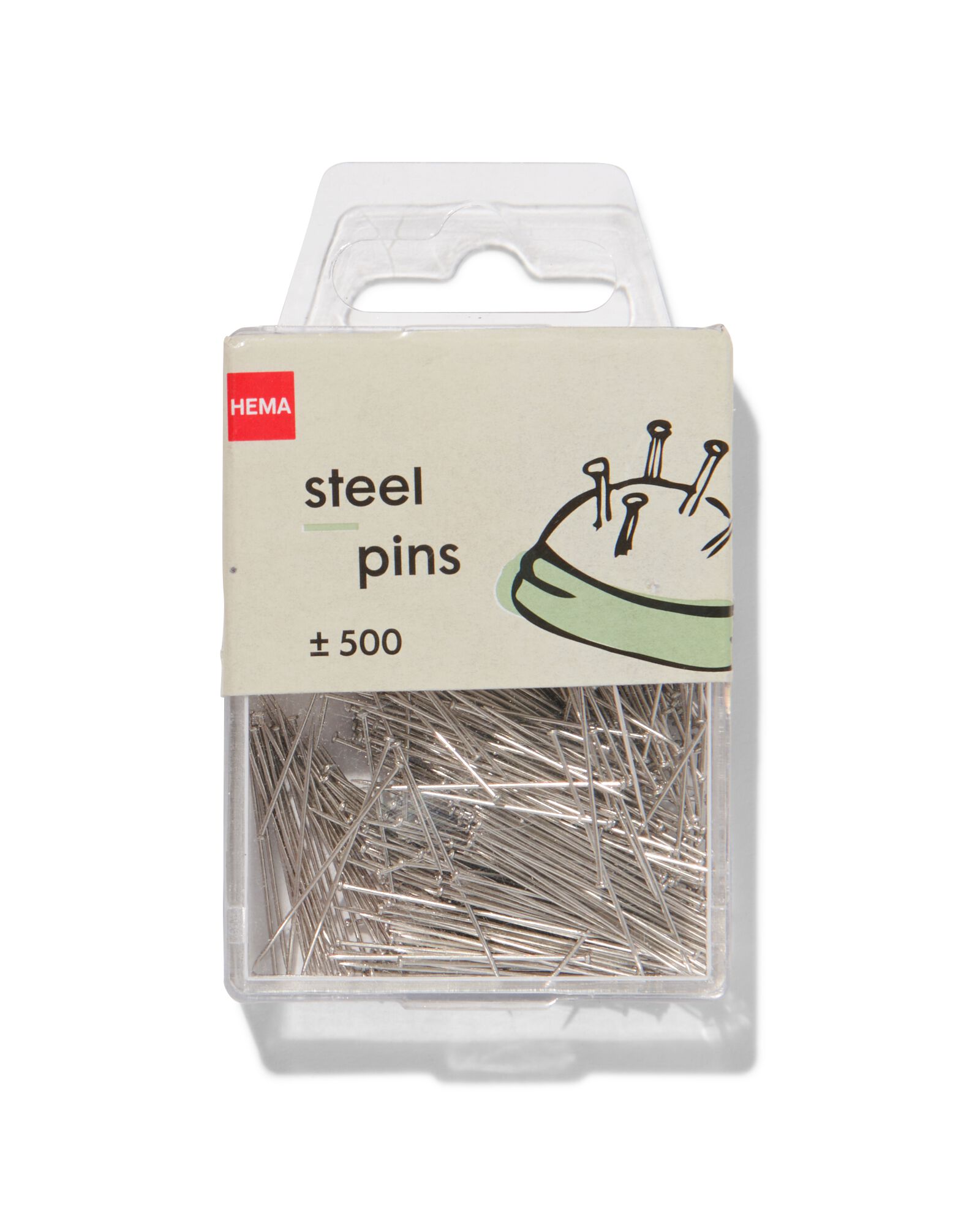500 &eacute;pingles en m&eacute;tal - 1472076 - HEMA