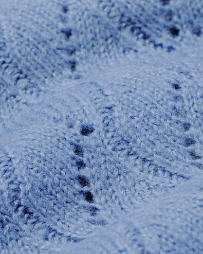Damen-Strickjacke Golda, Ajour blau blau - 36205760BLUE - HEMA