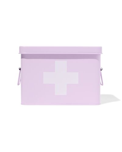 medicijnbox klein lila - 80380025 - HEMA