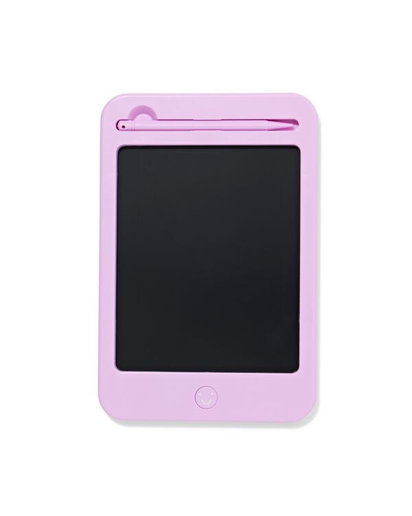 tablette &agrave; dessin LCD 15x27cm lilas - 15900003 - HEMA