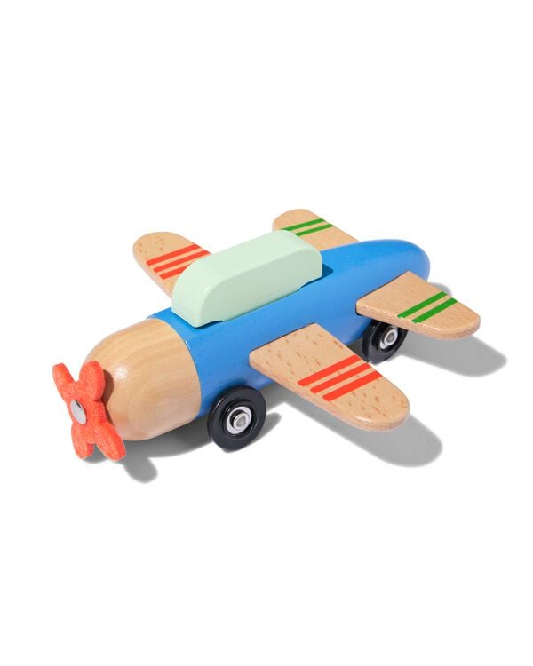 houten vliegtuigje - 15100567 - HEMA