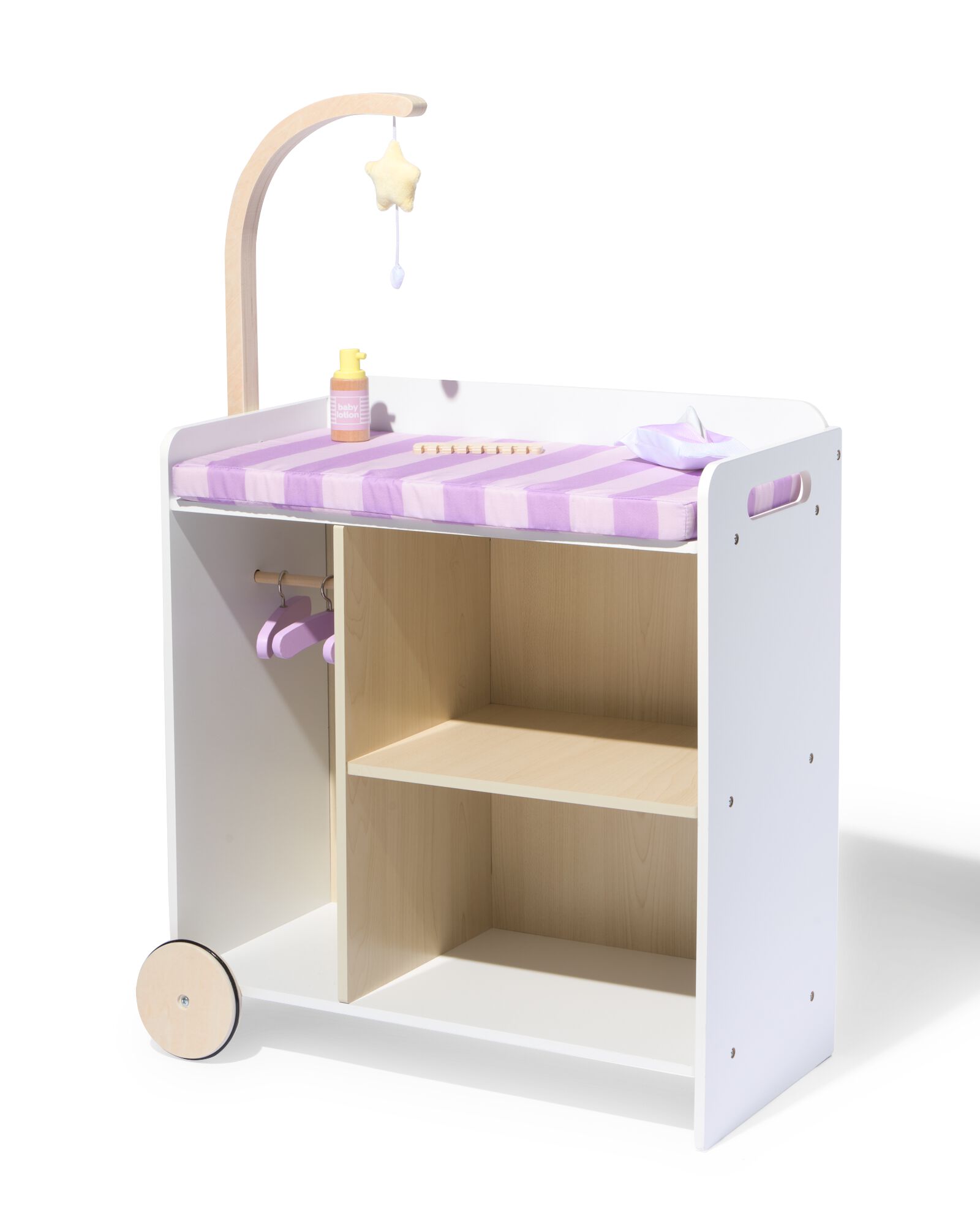 commode 81x52x29,8cm bois - 15100416 - HEMA