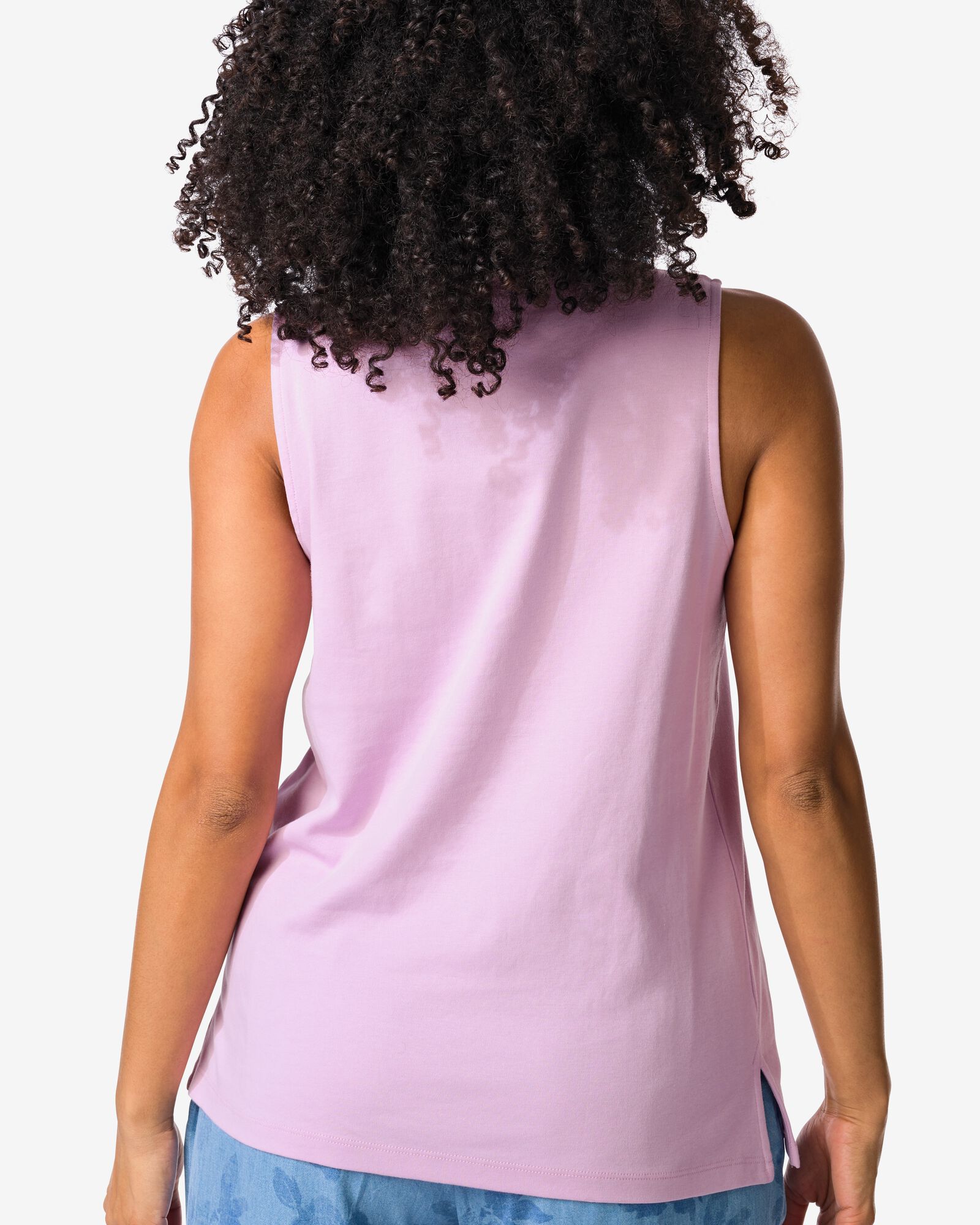 damessinglet Noah jersey lila lila - 36209030LILAC - HEMA