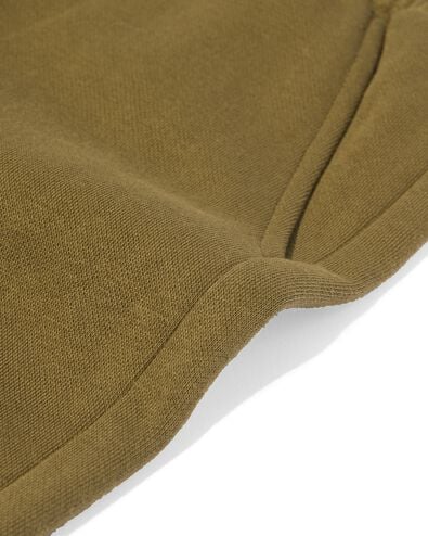 kinderbroek sweatstof olijf olijf - 30710620OLIVE - HEMA