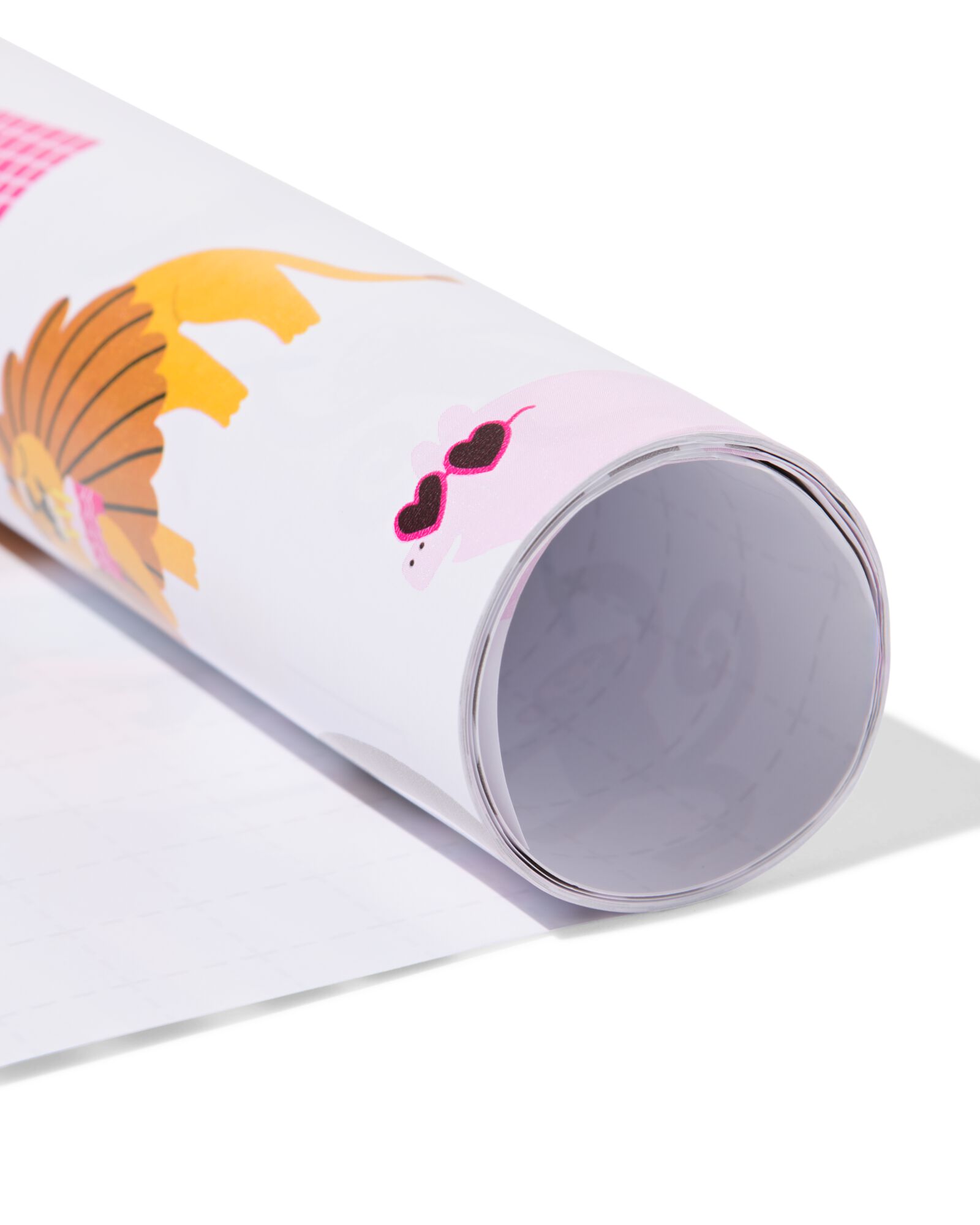 Geschenkpapier, 70&nbsp;&times;&nbsp;200 cm, extra stark, Partytiere - 14710346 - HEMA