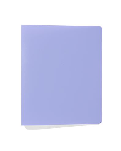 classeur 2&nbsp;anneaux A4 souple bleu - 14850115 - HEMA