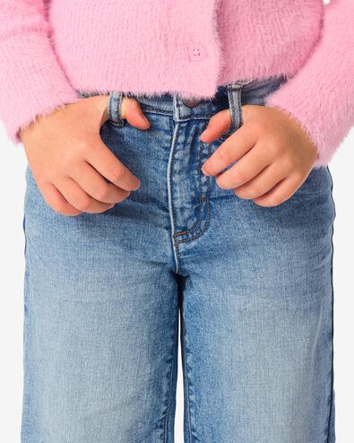 kinderjeans wijd lichtblauw lichtblauw - 30838805LIGHTBLUE - HEMA