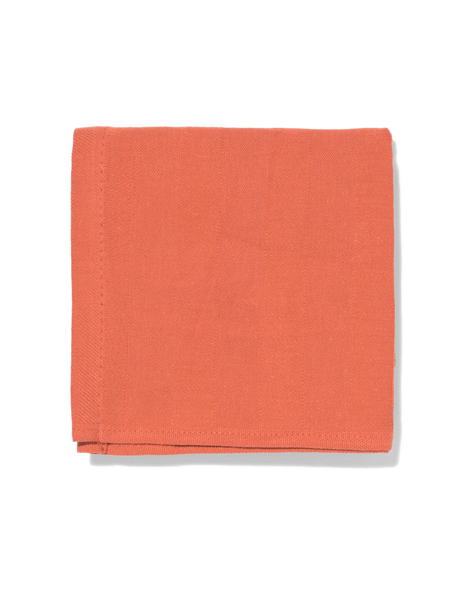 torchon 65 x 65 cm coton corail - 5400092 - HEMA
