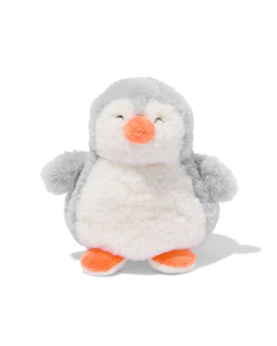 peluche r&eacute;versible 16 cm pingouin ours polaire - 61100516 - HEMA
