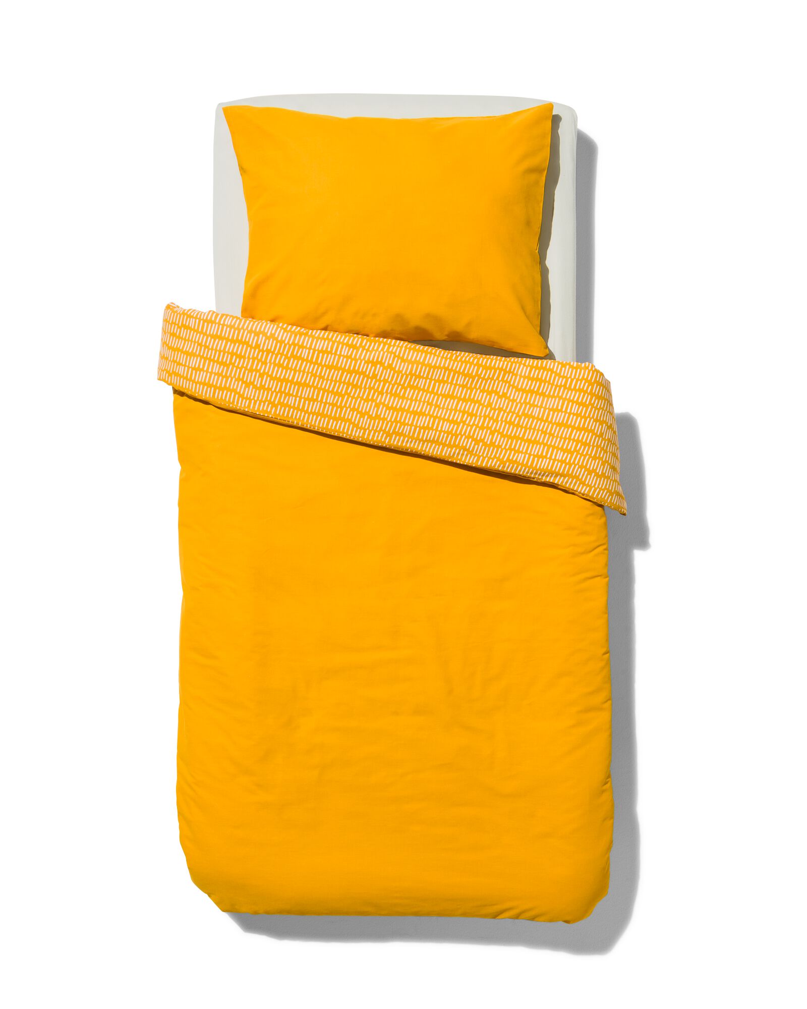 peuterdekbedovertrek - 120x150 - zacht katoen - beer - 5730092 - HEMA